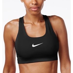 Nike swoosh sports bra